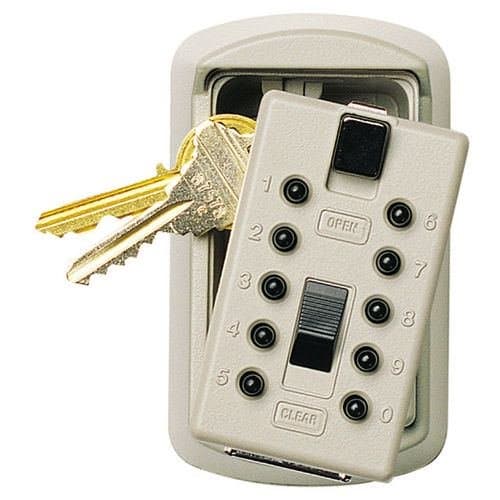 Outdoor Key Safe Combination Lock Wall Mount Security AccessPoint Storage Box