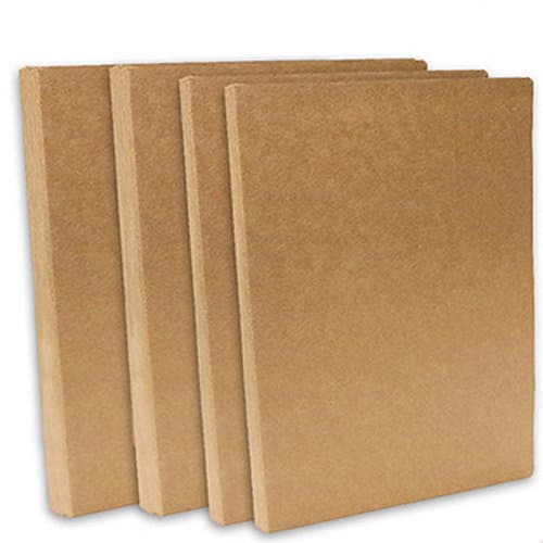 4 PCS A4 Loose-leaf Folder Punch Two Hole Binder Clip Organize Admission of Low-carbon and Environmental Protection