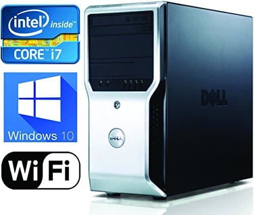 Dell Precision T1500 Workstation Desktop Computer - Intel Core i7 2.93GHzNEW 1TB HD - 8GB RAM DDR3 - WiFi - Windows 10 Pro 64, Nvidia Quadro 2000 (Certified Refurbished)