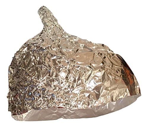 Electro Deflecto Tin Foil Hat Silver