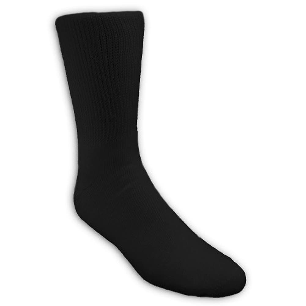 Elder Diabetic Sock - 2 Pack (Black KING)