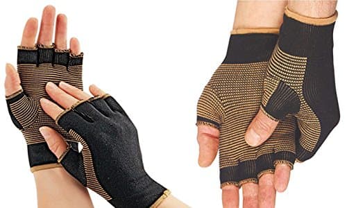 Medisonic CopperPro. Copper Threaded Compression Therapy Relief Gloves 3 PACK