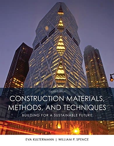 Construction Materials, Methods and Techniques: Building for a Sustainable Future