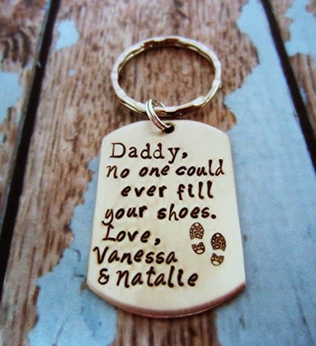 Personalized Keychain for Dad