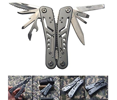 10 in 1 Multi-function Pliers Set Portable Survival Kit for Indoor and Outdoor Foldable EDC Tool