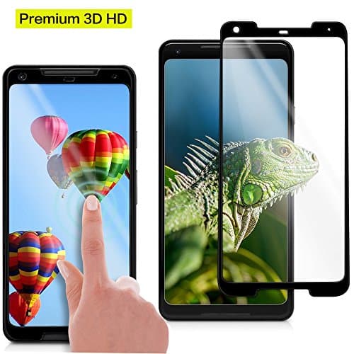 Google Pixel 2 XL Screen Protector, Macapp Premium 3D Tempered Glass [Full Coverage] [Bubble-free] [Ultra-Clear] Tempered Glass Screen Protector for Google Pixel 2XL