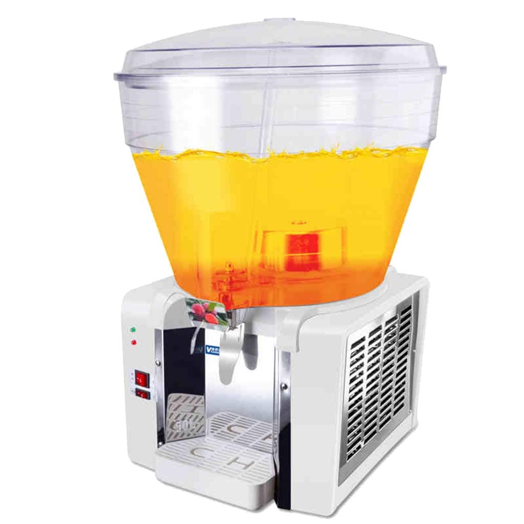 Commercial hot and Cold Beverage Machine -50L Multi-Function Stainless Steel self-Service Juice Machine - Intelligent Automatic Thermostat - Spray Type Cold Drink Machine