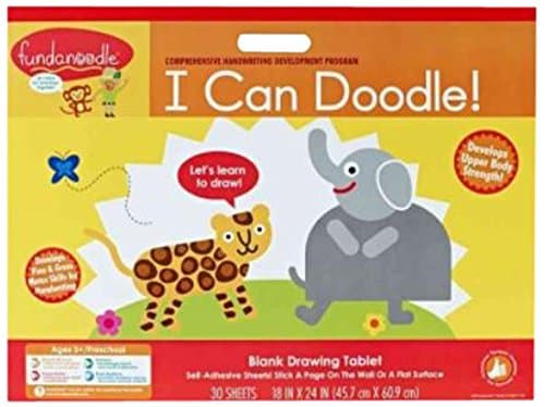 I Can Doodle Blank Floor Pad (Comprehensive Handwriting Development Program)