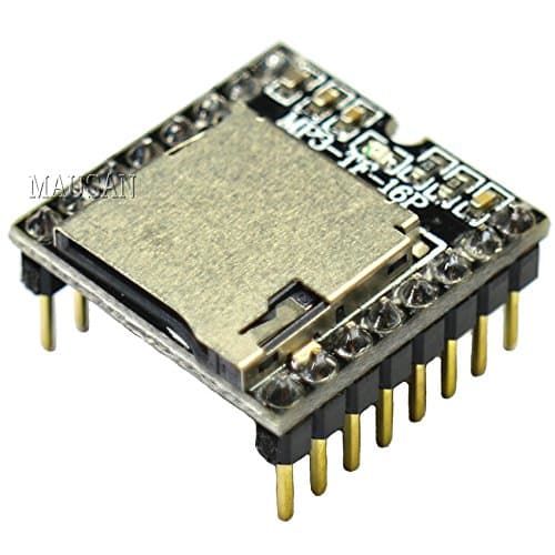 MAUSAN Mini MP3 Player Module DFPlayer TF Card U Disk Audio Voice Module For Arduino 1pcs