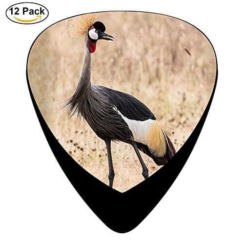 Crane Celluloid Guitar Picks 12 Pack Includes Thin,Medium,Heavy Gauges For Electric Acoustic Guitar