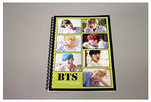 BTS Spring Notebook (Random Picture) - 6"x8"