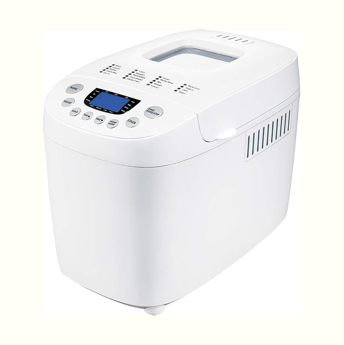 Bread Machine,Automatic Bread Machine - Beginner Friendly Programmable Bread Maker Intelligent Breakfast Toast Baking Machine Cake Toaster