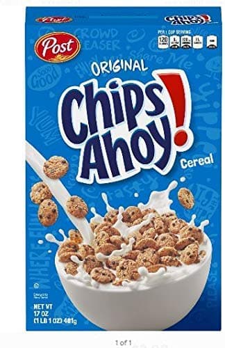 post chips ahoy cereal