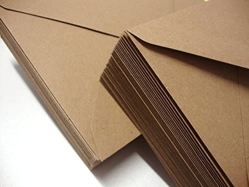 C6 Kraft Envelopes 50 Pack