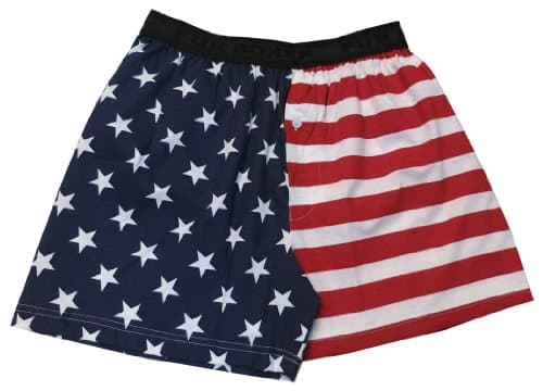 American Flag Boxer, X-Large