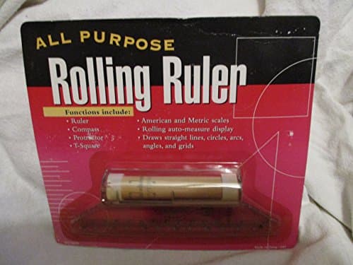 All Purpose Rolling Ruler Compass Protractor T-Square