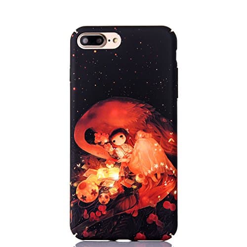 iPhone 8 Plus Case, iPhone 7 Plus Case, Amesica Lucky Starry Sky Girl Design Full Body Protection Scratch Resist Slim Fit Hard PC Cover for Apple iPhone 8 Plus / 7 Plus - (5.5 inch)