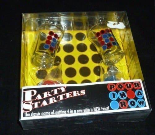 4 in a Row Shot Drinking Game