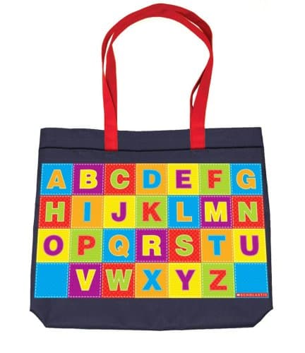 ABC Quilt Tote Bag