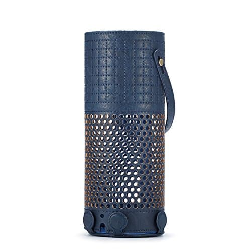 Echo Case Protective Cover for Amazon Echo, Premium PU Leather Echo Carrying Case Stand Cover with Holding Strap for Amazon Echo(Plus) (style-4)