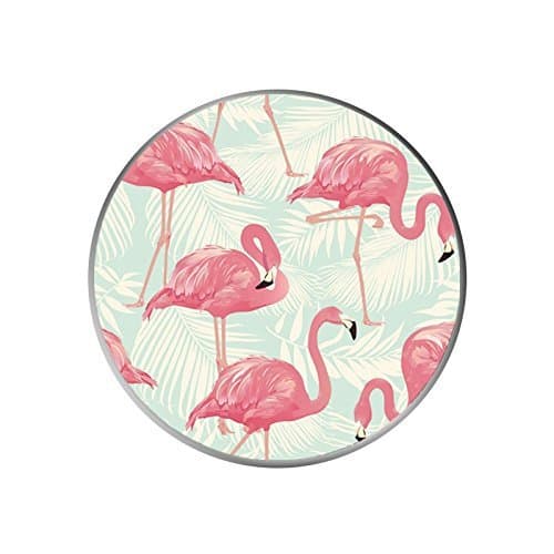 Pop Out Scoket Multi-Function Cell Phone Stand and holder for Smartphone and Tablet - Flamingo