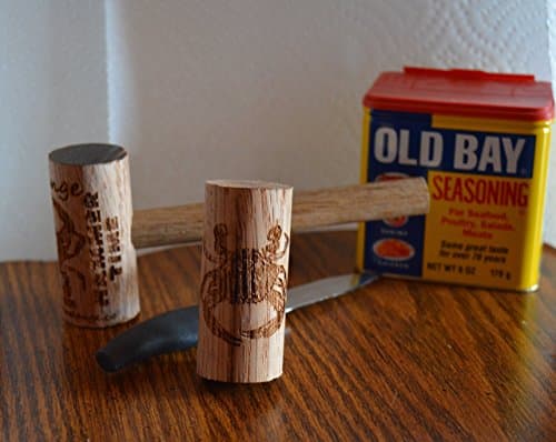 Hand Made Solid Oak Crab Mallets