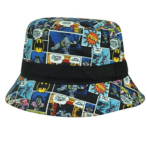 DC Comics Batman Comic Panels Bucket Hat
