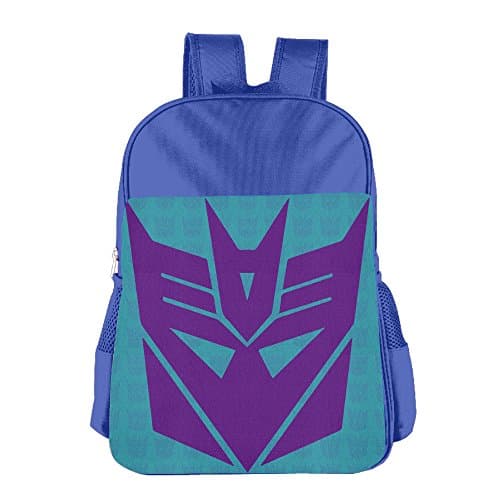 Transformers Decepticon Logo School Backpack Bag