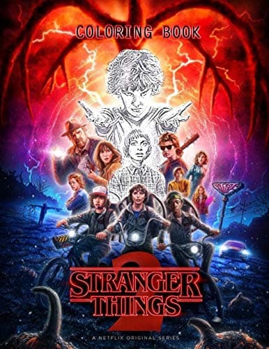 Stranger Things Coloring Book