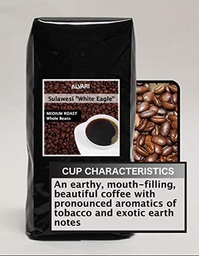 Sulawesi White Eagle Beans - Medium, 16oz