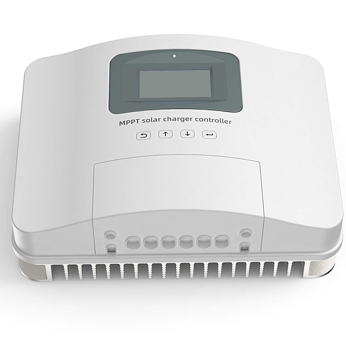 30A MPPT Solar Charge Controller Max Input Voltage100V Negative Grounded Solar Panel Charge with Remote Meter MT-50+Temp Sensor with Backlight LCD Display for Gel Sealed Flooded Lithium Battery