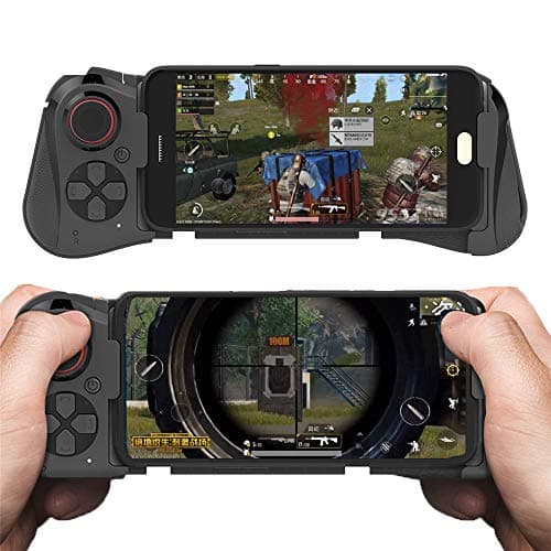 LXWM Wireless Bluetooth Game Pad Android Joystick VR Telescopic Controller Gamepad for iPhone PUBG Mobile Joypad