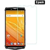 PaceBid Ulefone Power 5/5S Screen Protector, [2 Pack] Scratch Resistant 9H Hardness Premium HD Clear Film Tempered Glass for Ulefone Power 5/5S