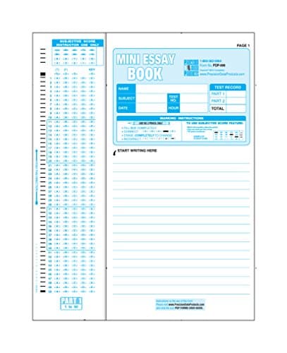 PDP 886 (500/pkg), 886 E Compatible Testing Forms (500 Sheet Pack)