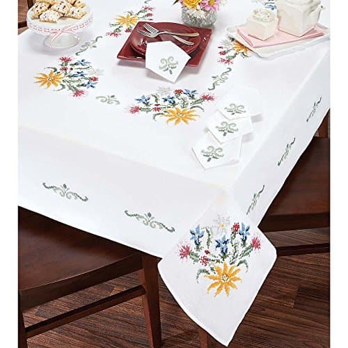 Alpine Flowers Tablecloth