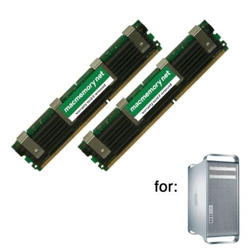 MacMemory Net 4GB DDR2-667 FB-DIMM Fully Buffered PC2-5300 DDR2 667Mhz ECC Kit for Apple Mac Pro - Model Id 1,1 and 2,1 - (2x 2GB)