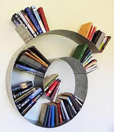 Floating Spiral Bookshelf- Medium