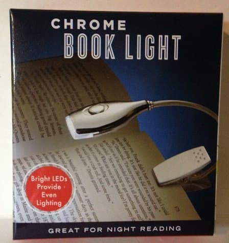 Chrome LED Book Light