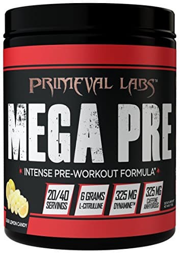 Mega Pre Black (Sour Lemon Candy)