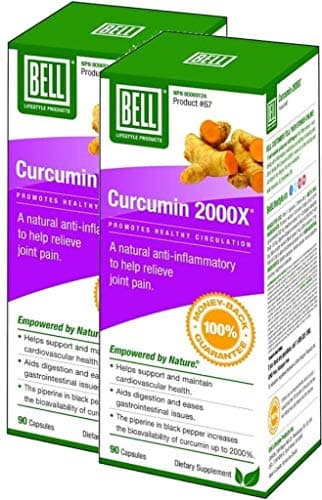 Bell Curcumin 2000X (90 Caps) 2-Pack