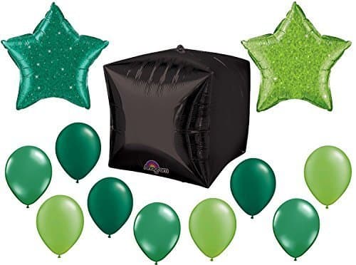 Mining Black Pixel Balloon Decoration Kit