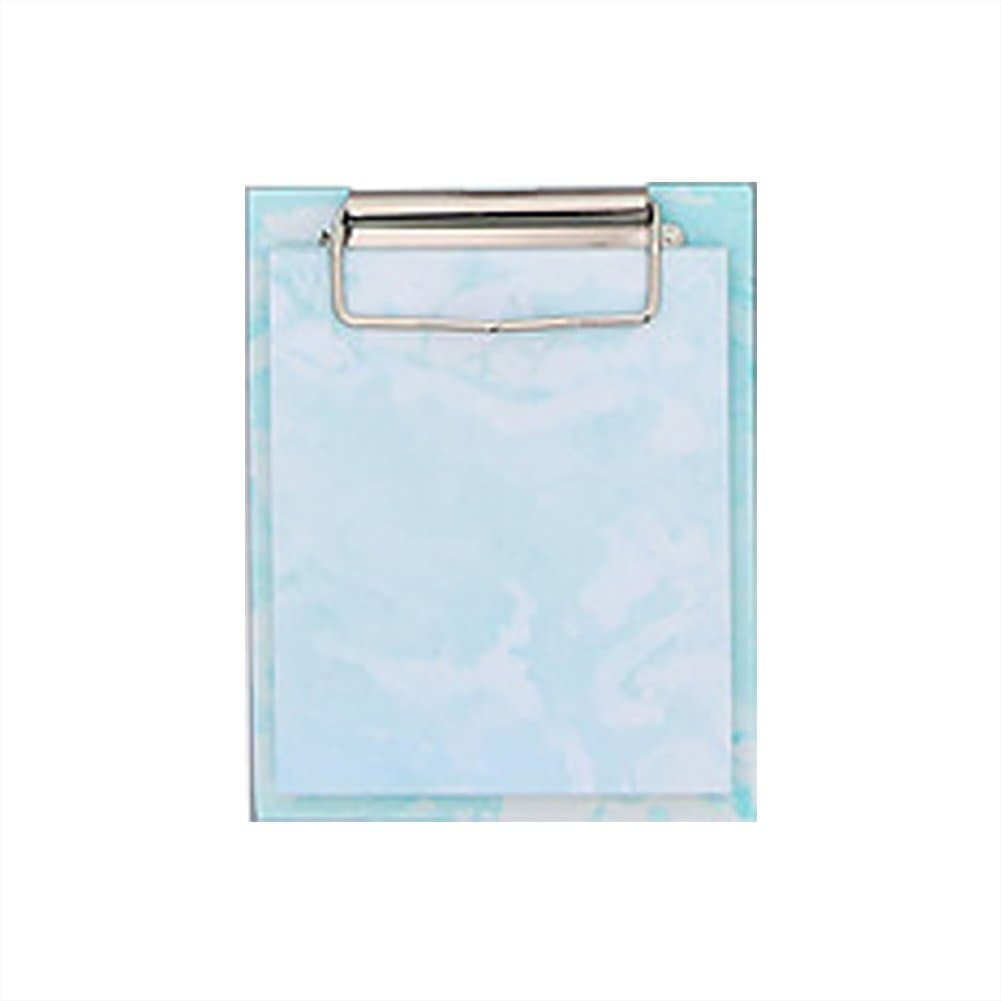 Haodou Removable Sticky Note Cube Creative Mini clipboard Note Pads Self-Stick Notes Paper Sticker Paper Note Cards Office Reminder (Blau 1)