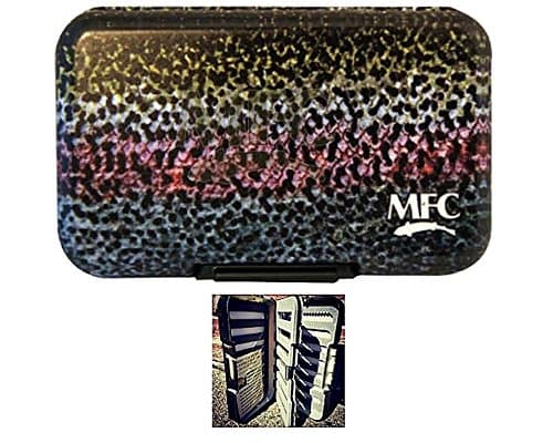 MFC Optional Leaf Plastic Fly Box - With Leaf Included (Rainbow Trout)
