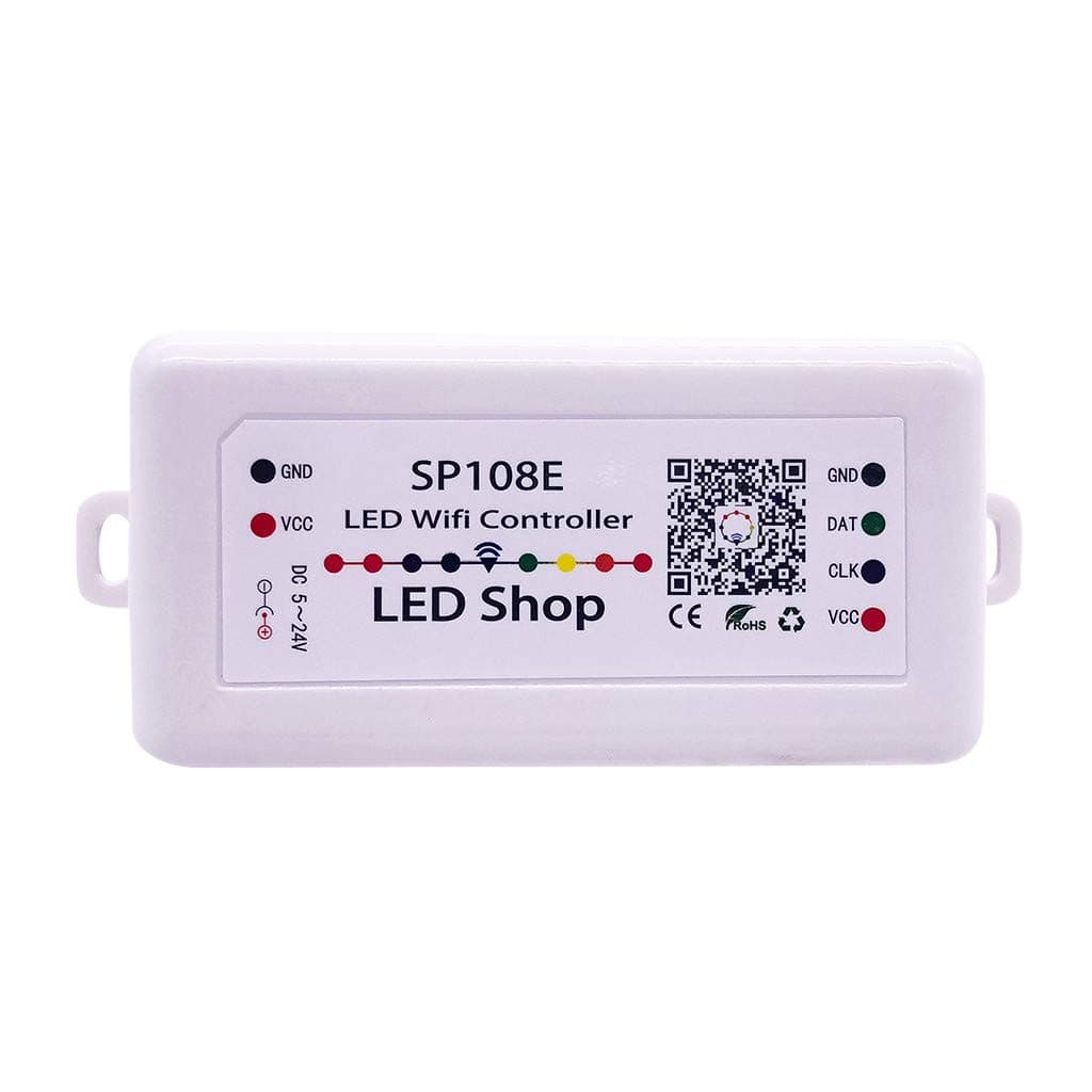 DFVVR WiFi SP108E LED Strip Controller Support iOS/Android App Group Control 5-24V