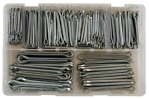 Connect - 31876 Assorted Split Cotter Pins-Large Sizes Box Qty 220