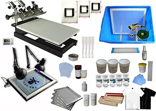 1-1 Micro Screen Press 3 Pallets Printing kit