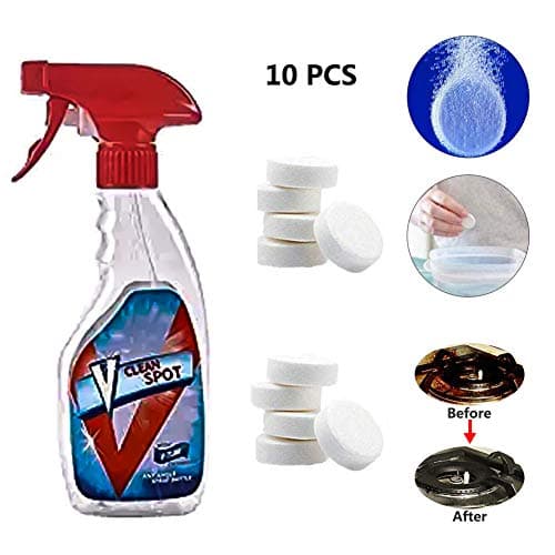 Multi Functional Effervescent Spray Cleaner Set With Spray Bottle Fine Concentrated Solid All Purpose Effervescent Spray Cleaning Spring Promotion