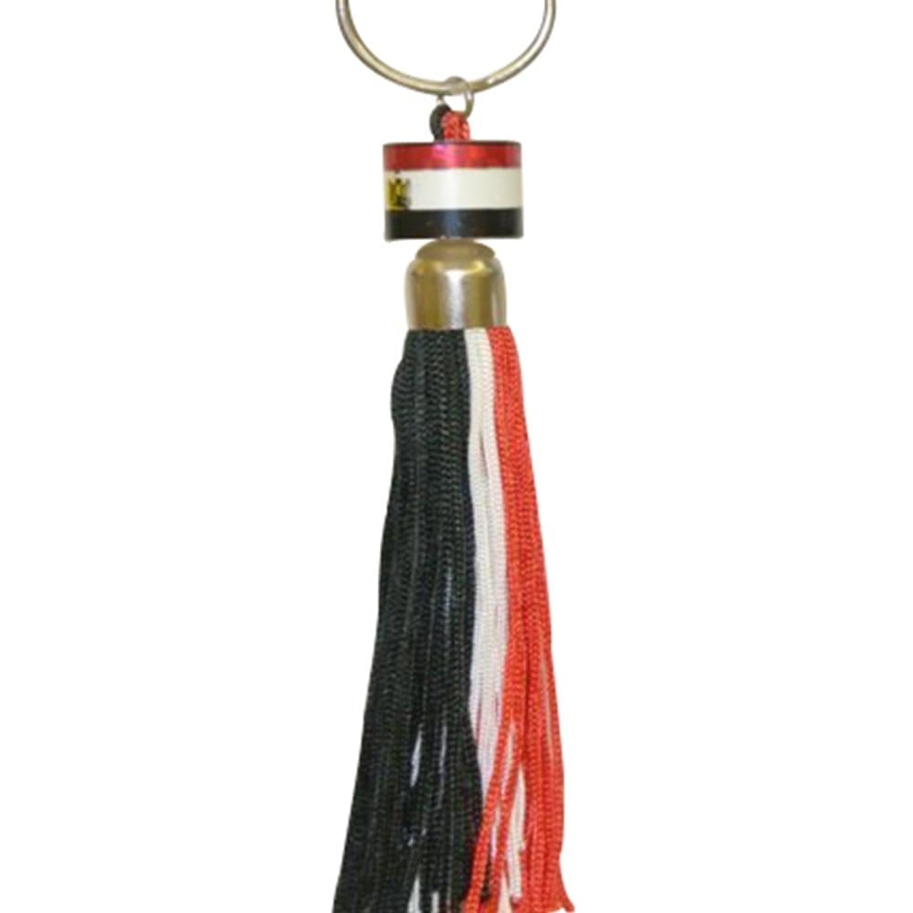 Egypt Mini Small Flag Ring Tassel