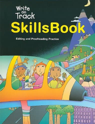 Write on Track Skills Book: Editing and Proofreading Practice (Write Source 2000 Revision)
