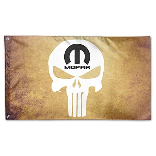 Sport Translucent Mopar Car SRT Ram Viper Flag Sing Layer Retangular Flag 3' X5'